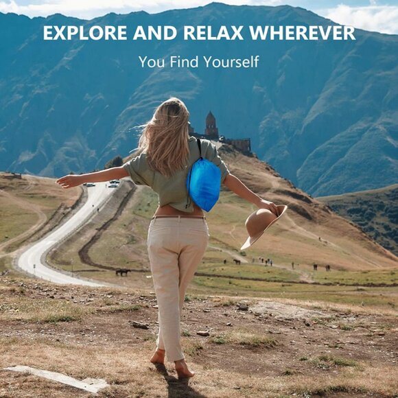 Premium Quality Air Lounger Inflatable Sofa Hammock-Portable1 Pack(Any Color) - Picture 7 of 12